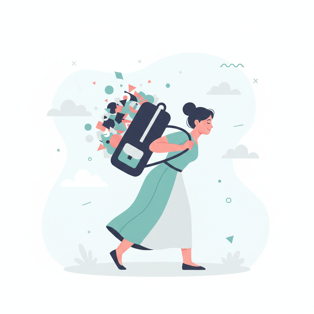 Soltando la mochila de la 'madre perfecta'